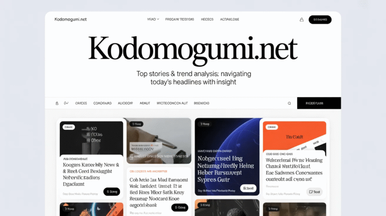 Kodomogumi.net: Top Stories and Trend Insights
